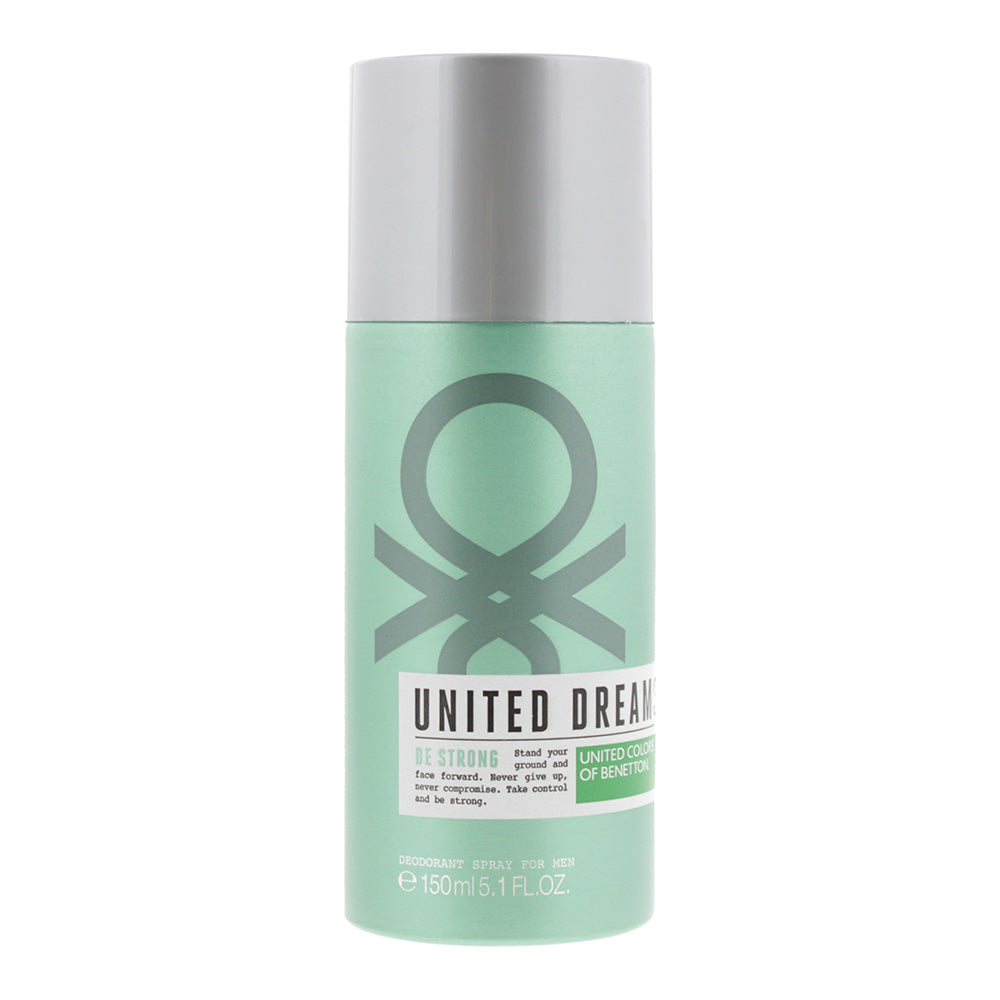 United Colors Of Benetton United Dreams, Be Strong Deodorant Spray 150ml For Men