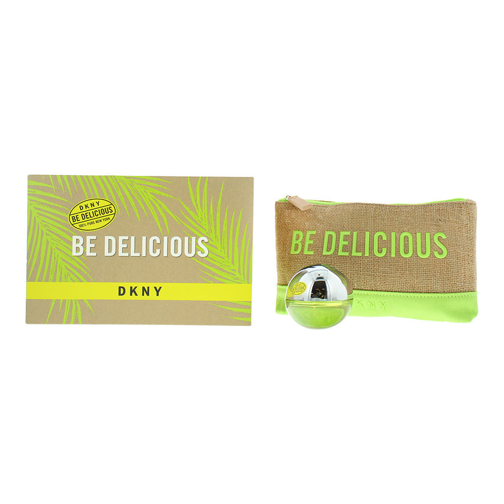DKNY Be Delicious 2 Piece Gift set: Eau de Parfum 30ml + Pouch