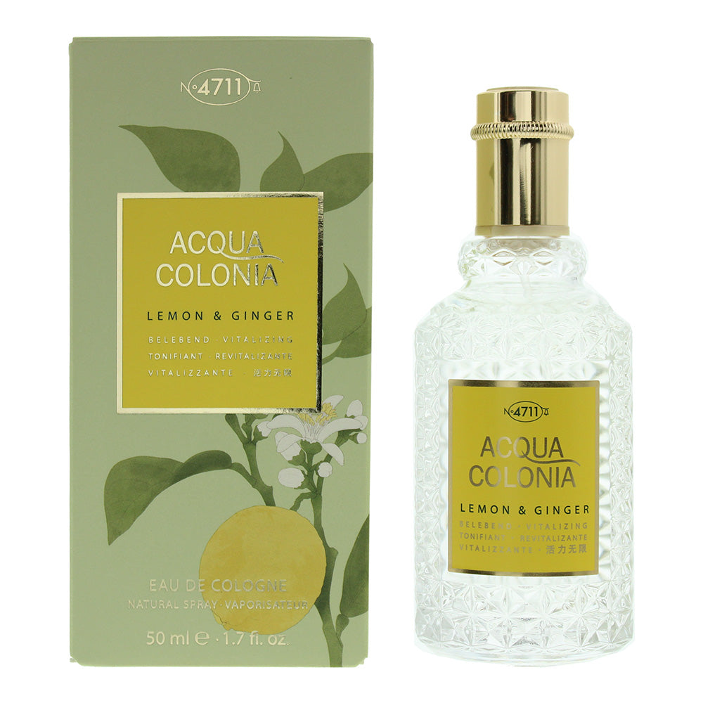 4711 Acqua Colonia Lemon Ginger Eau De Cologne 50ml