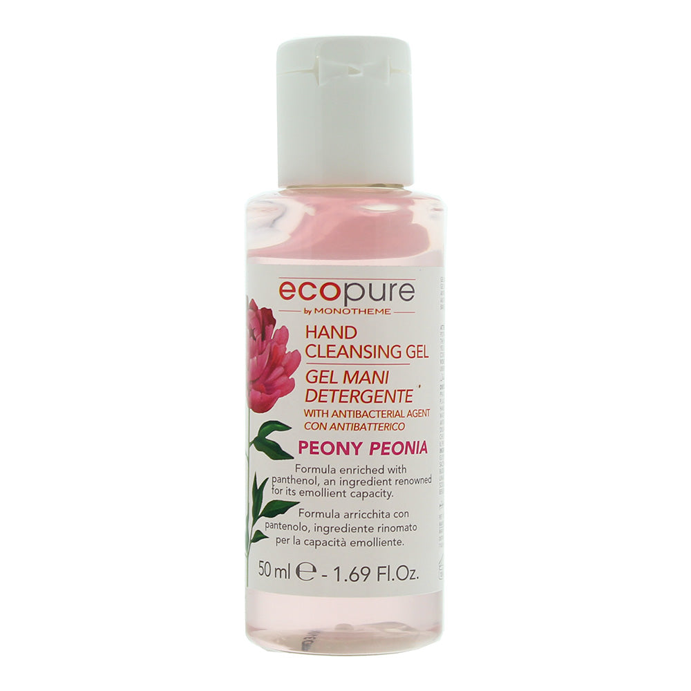 Monotheme Ecopure Peony Hand Cleansers 50ml
