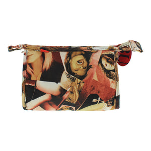Bags Unlimited St Tropez Grey Brown Smal Holdall Bag