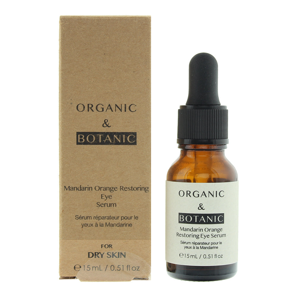 Organic Botanic Mandarin Orange Restoring Eye Serum 15ml