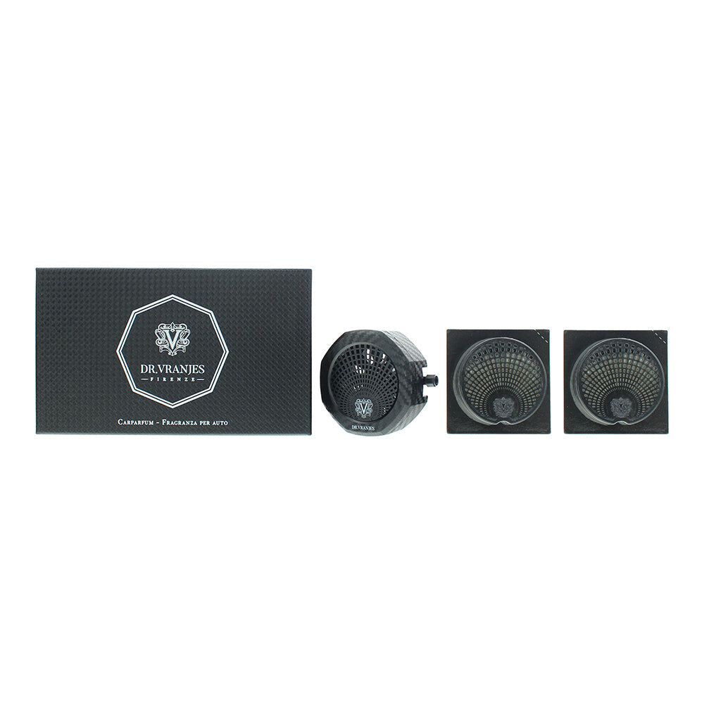 Dr. Vranjes Firenze Rosso Nobile Ambra Car Fragrance Gift Set