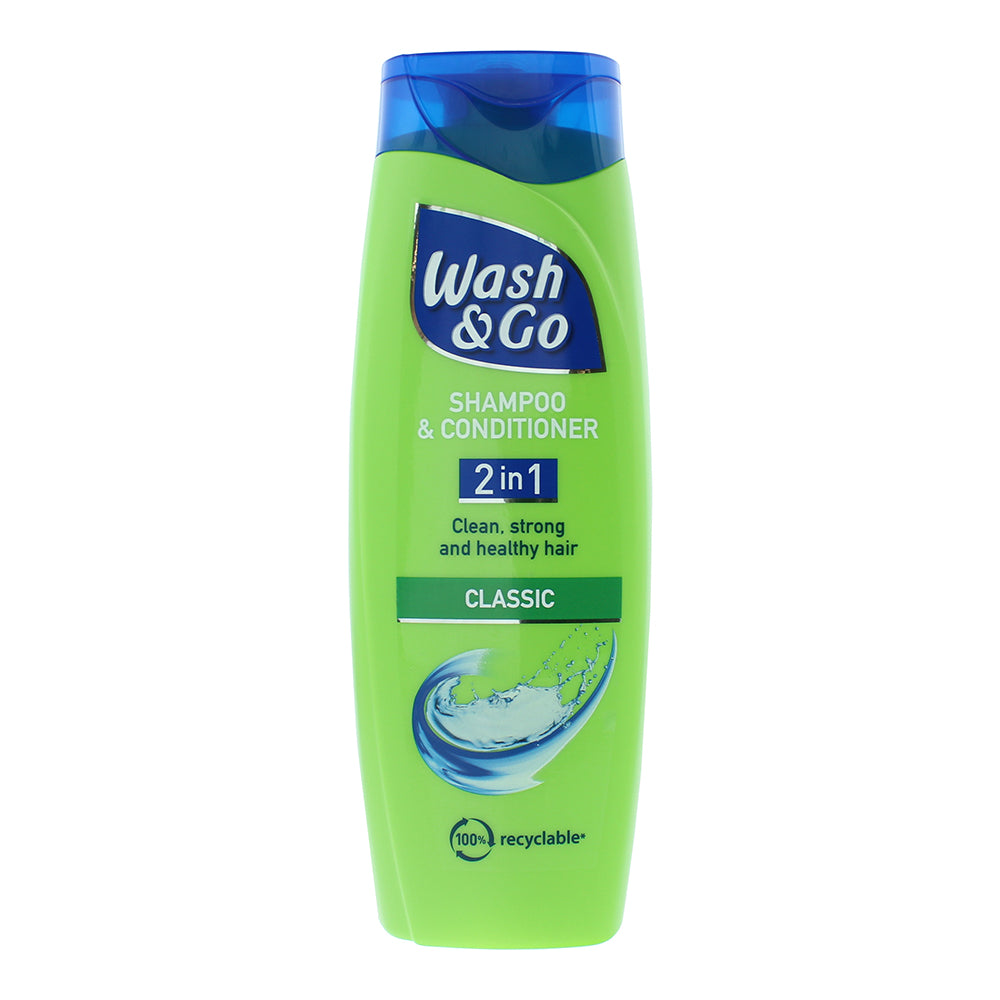 Wash Go 2-In-1 Shampoo Conditioner 400ml