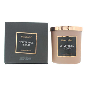 Home Lights Velvet Rose Oud Candle 215g