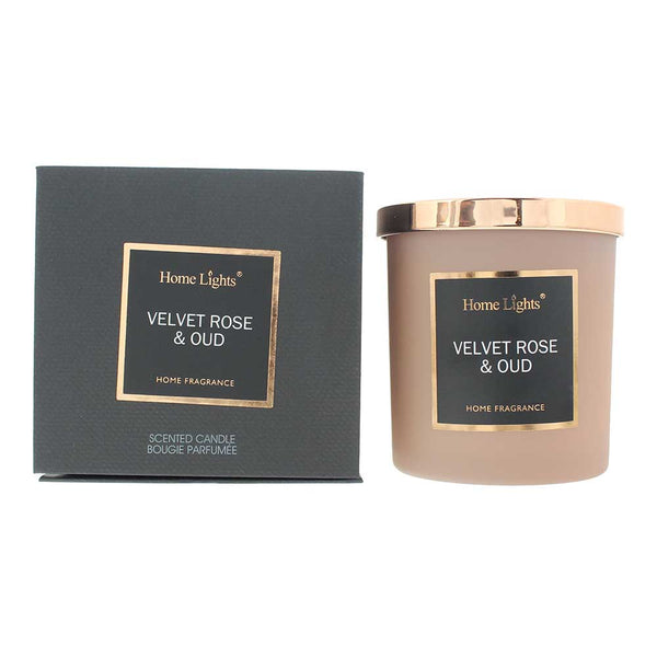 Home Lights Velvet Rose Oud Candle 215g