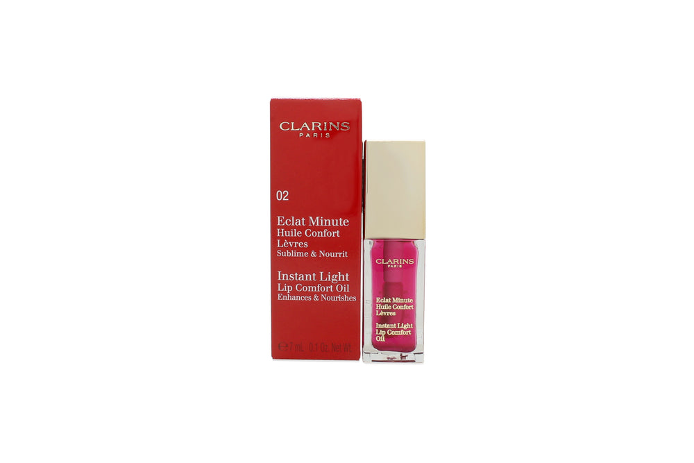 Clarins Instant Light Lip Comfort Oil 7ml - 02 Raspberry