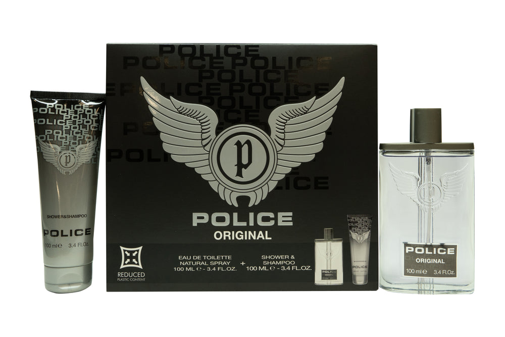 Police Original Gift Set 100ml EDT + 100ml Shower Gel