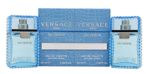 Versace Man Eau Fraiche Gift Set 2 x 30ml EDT Spray