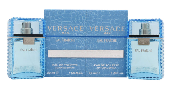 Versace Man Eau Fraiche Gift Set 2 x 30ml EDT Spray
