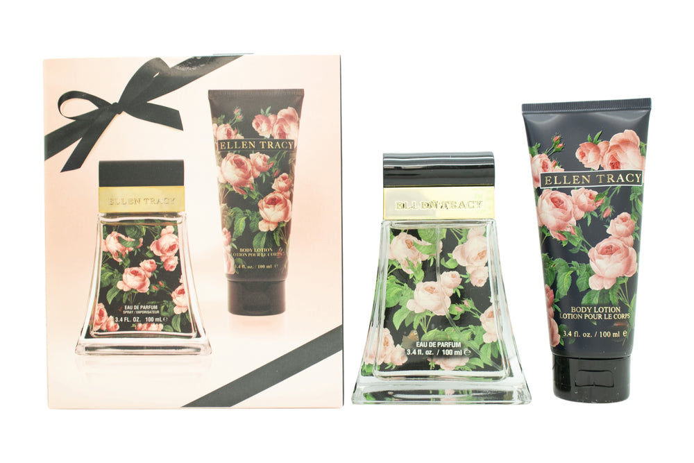 Ellen Tracy Courageous Gift Set 100ml EDP + 100ml Body Lotion