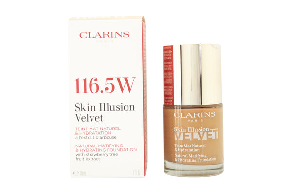 Clarins Skin Illusion Velvet Foundation 30ml - 116.5W