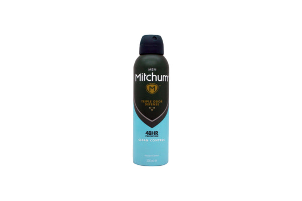 Mitchum Men Triple Odor Defense Clean Control 48HR Protection Deodorant Spray 200ml