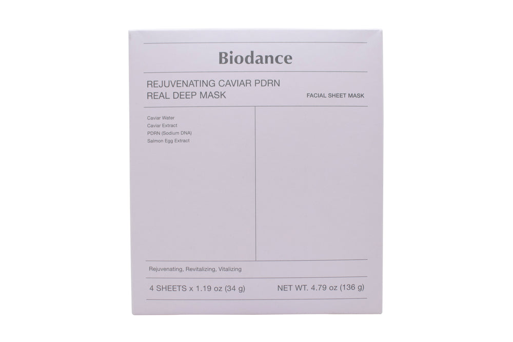 Biodance Rejuvenating Caviar PDRN Real Deep Mask Sheets - 4 x 34g