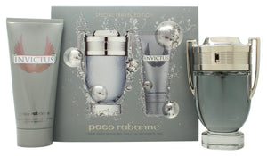Paco Rabanne Invictus Gift Set 100ml EDT + 100ml All Over Shampoo