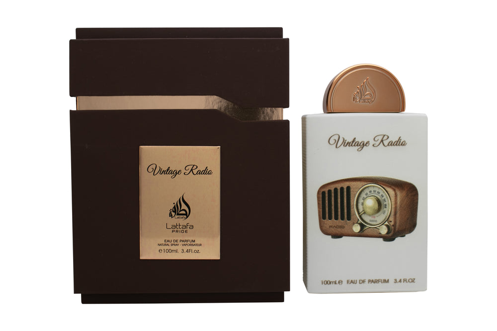 Lattafa Perfumes Vintage Radio Eau de Parfum 100ml Spray