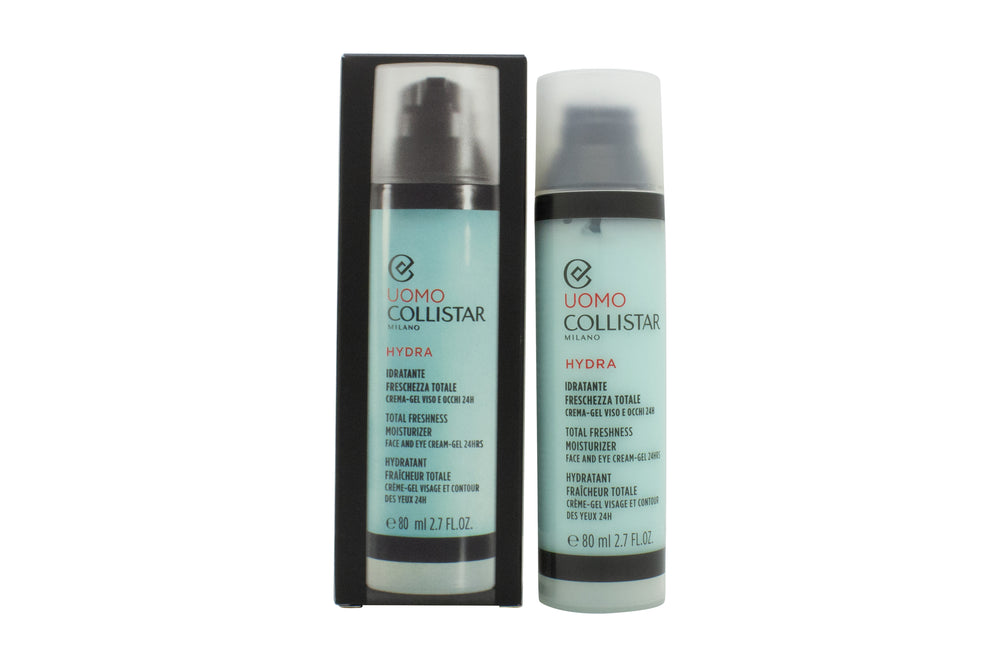 Collistar Uomo Total Freshness Moisturizer Face & Eye Cream Gel 80ml