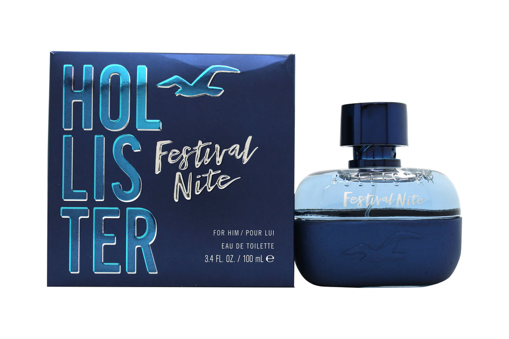 Hollister Festival Nite For Him Eau de Toilette 100ml Spray