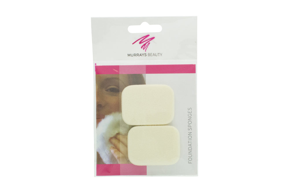 Murrays Beauty Foundation Sponges - 2 Pieces