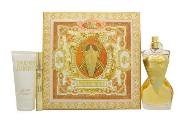 Jean Paul Gaultier Divine Gift Set 100ml EDP + 75ml Body Lotion + 10ml EDP