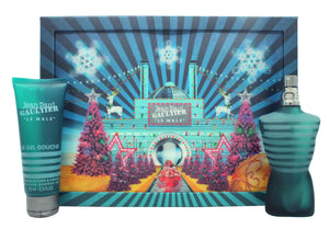 Jean Paul Gaultier Le Male Gift Set 75ml EDT + 75ml All Over Shower Gel (Christmas Edition)