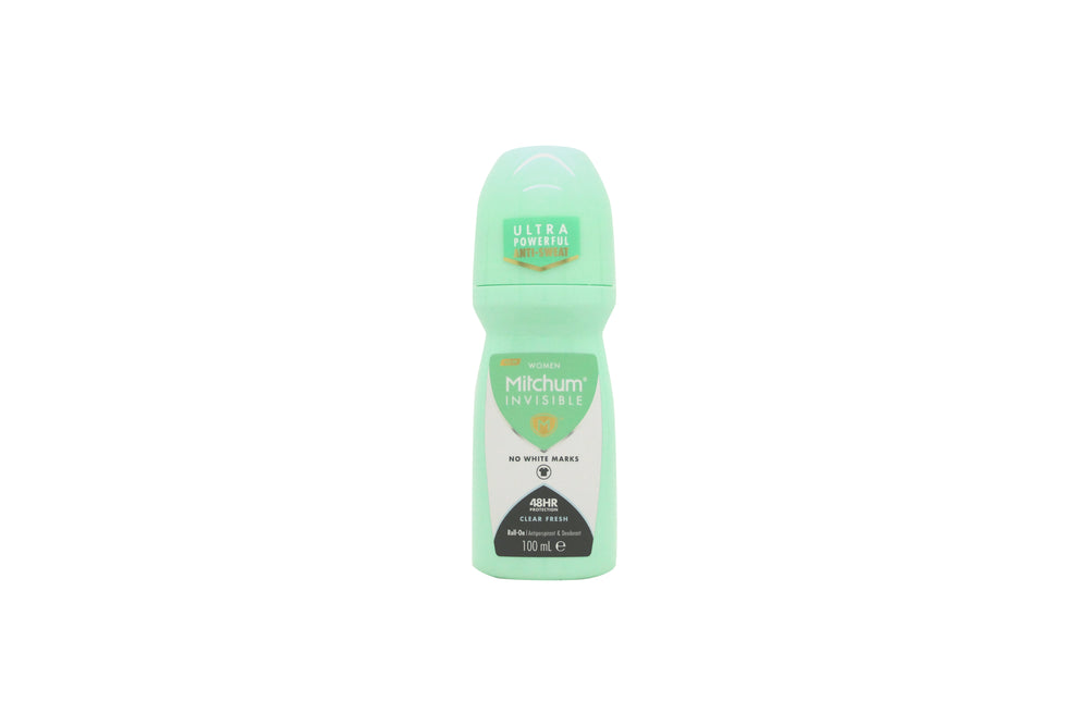 Mitchum Women Invisible Clear Fresh Roll On 100ml