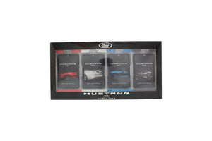Mustang Ford Gift Set 20ml Red EDT + 20ml White EDT + 20ml Blue EDT + 20ml Black EDT