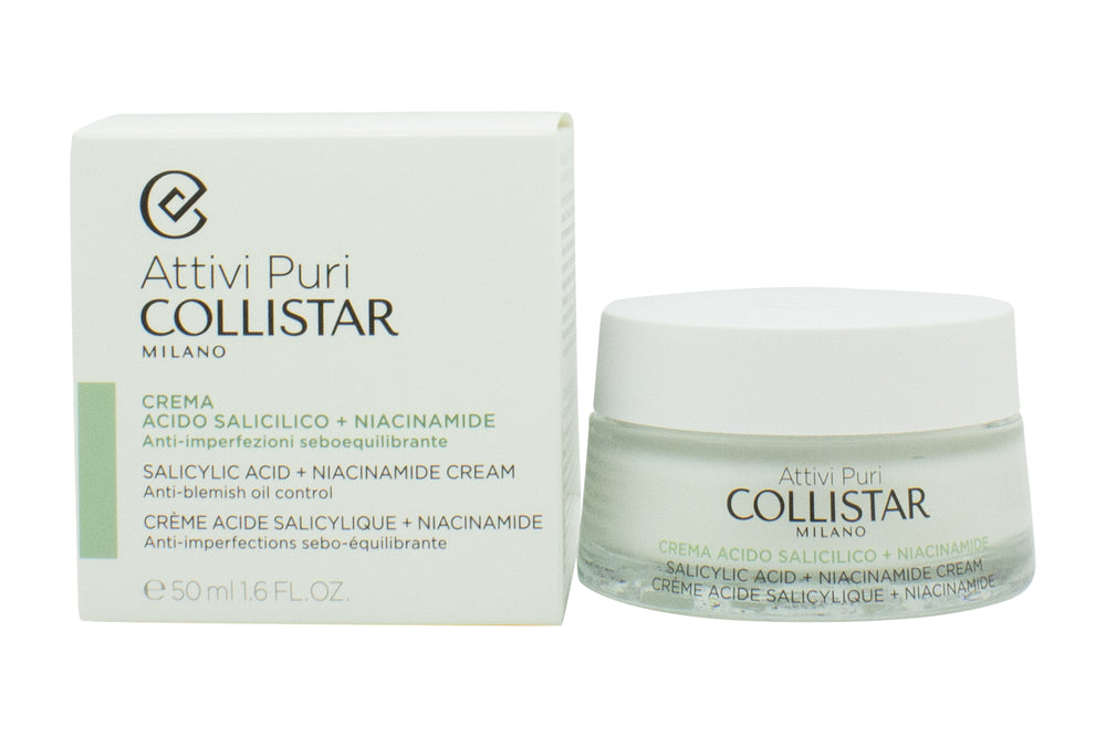 Collistar Attivi Puri Salicylic Acid + Niacinamide Cream 50ml