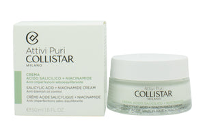Collistar Attivi Puri Salicylic Acid + Niacinamide Cream 50ml