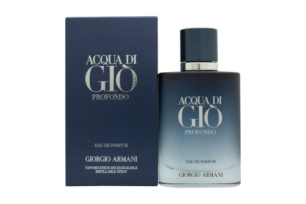 Giorgio Armani Acqua di Giò Profondo Pour Homme Eau De Parfum 50ml Refillable Spray