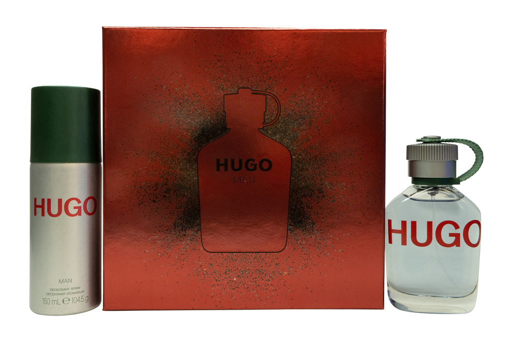 Hugo Boss Hugo Man Gift Set 75ml EDT + 150 Deodorant Spray