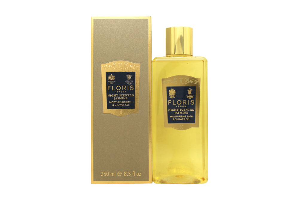 Floris Night Scented Jasmine Moisturising Bath & Shower Gel 250ml