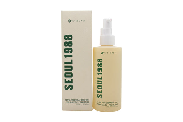 K-Secret Seoul 1988 Pine Cica 1% + Probiotics Cleansing Oil 200ml