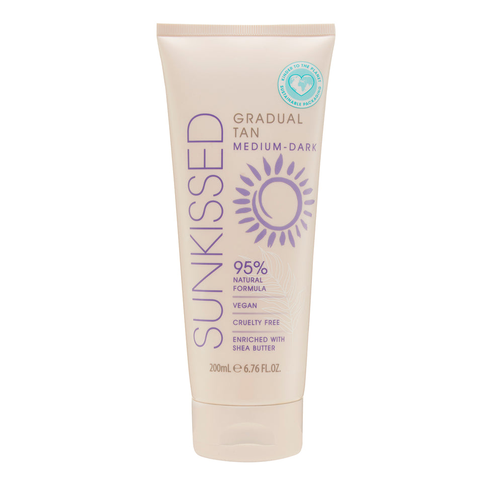 Sunkissed 95 Percent Natural Gradual Tan 200ml - Medium Dark