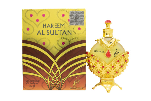 Khadlaj Perfumes Hareem Al Sultan Gold Concentrated Oil Perfume 35ml