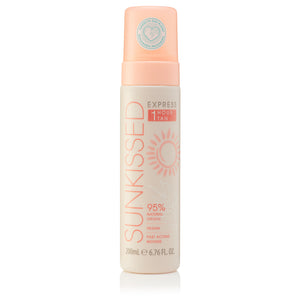 Sunkissed 95 Percent Natural Express 1 Hour Tan Mousse 200ml