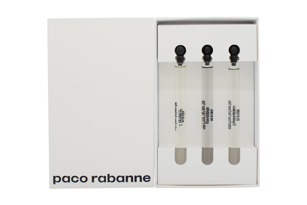 Paco Rabanne Discovery Miniature Gift Set - 3x4ml 1 Million EDT Splash + Invictus EDT Splash + Phantom EDT Splash