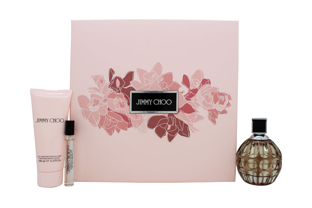 Jimmy Choo Jimmy Choo Gift Set 100ml EDP + 100ml Body Lotion + 7.5ml EDP