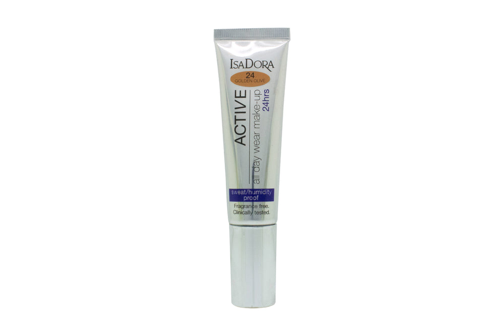 IsaDora Active All Day Wear Foundation 35ml - 24 Golden Olive