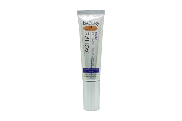 IsaDora Active All Day Wear Foundation 35ml - 24 Golden Olive