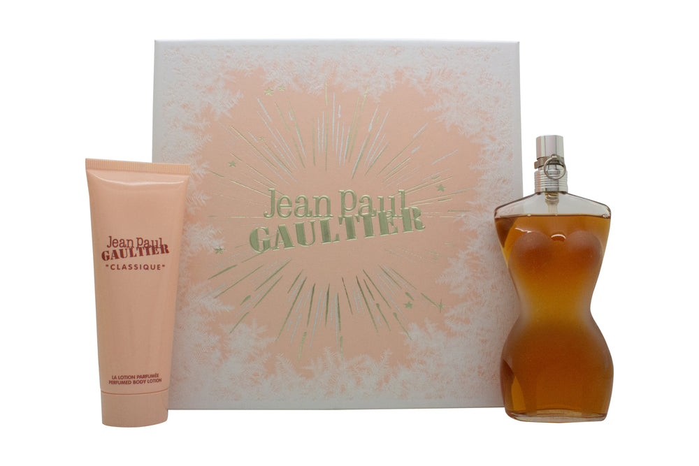 Jean Paul Gaultier Classique Gift Set 100ml EDT + 75ml Body Lotion