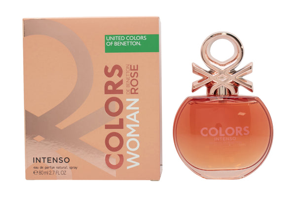 Benetton Colours De Benetton Woman Rose Intenso Eau De Parfum 80ml Spray