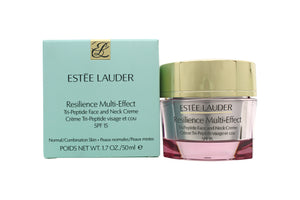Estee Lauder Resilience Multi-Effect Tri-Peptide Face & Neck Cream SPF15 50ml - For Normal/Combination Skin