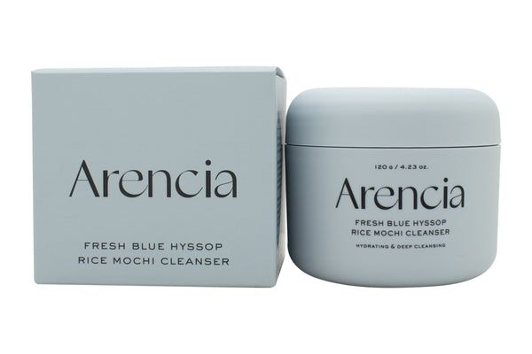 Arencia Fresh Blue Hyssop Rice Mochi Cleanser 120g