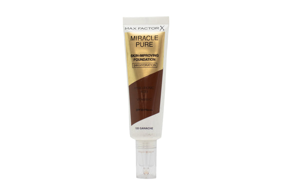 Max Factor Miracle Pure Skin-Improving Foundation SPF30 30ml - 105 Ganache