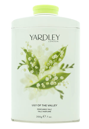 Yardley Lily of the Valley Perfumed Talc 200g