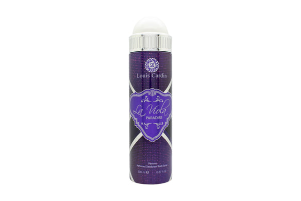 Louis Cardin La Viola Paradise Perfumed Deodorant Body Spray 200ml