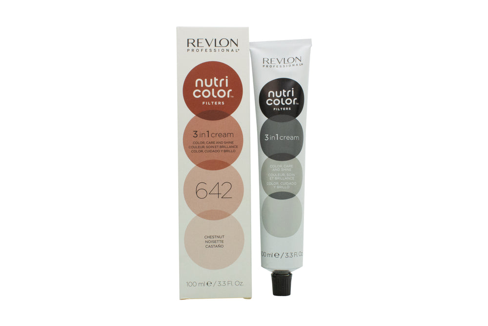 Revlon Nutri Color Filters 3 in 1 Cream Hair Colourant 100ml - 642 Chestnut