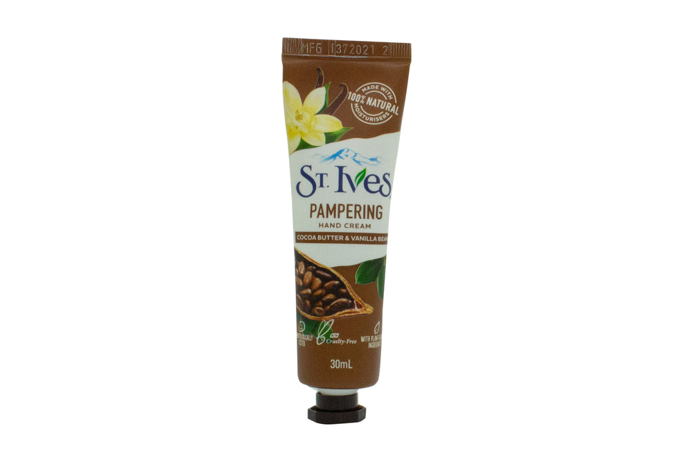 St. Ives Pampering Cocoa Butter & Vanilla Bean Hand Cream 30ml