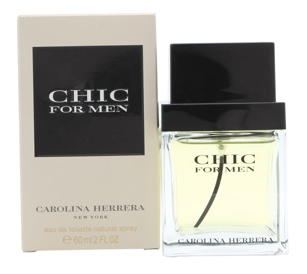 Carolina Herrera Chic For Men Eau De Toilette 60ml Spray
